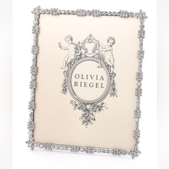 Olivia Riegel Duchess Swarovski 8 x 10” Picture Frame - Picture 1 of 6
